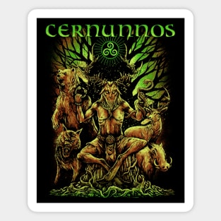 Cernunnos Celtic Pagan Mythology God Irish Scottish Wicca Magnet